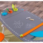 Masa de scris si desenat cu doua scaunele  Chalkboard Art Table Kidkraft OnlyToys